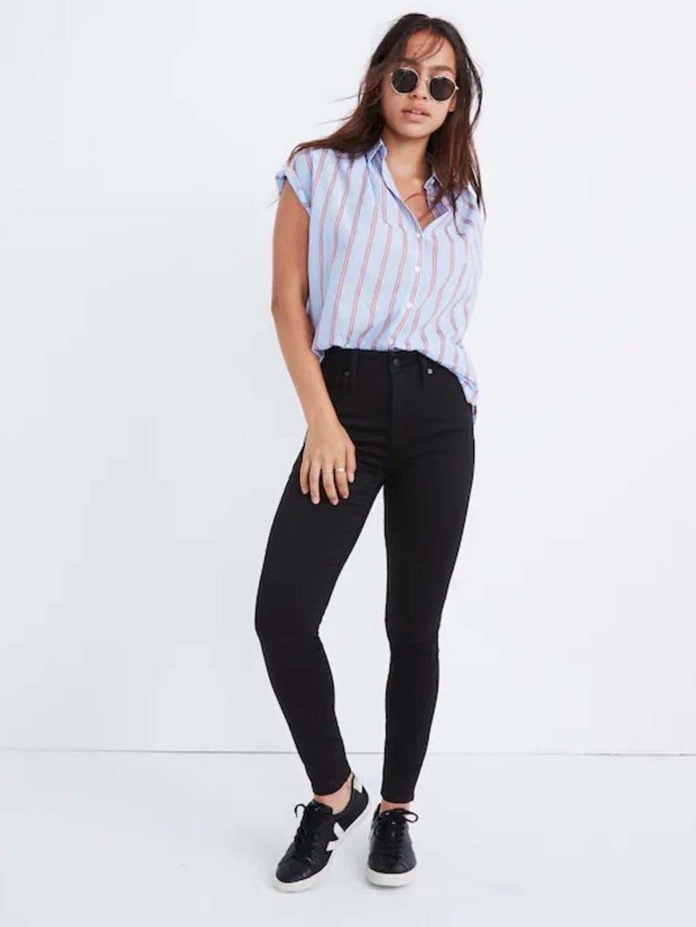 Madewell Curvy High-Rise Skinny Jeans in Carbondale Wash
